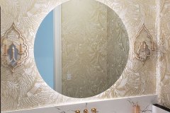 Custom Circle LED MIrror
