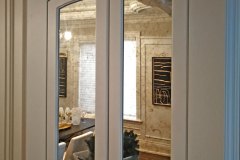Cabinet Doors with Antique Mirror