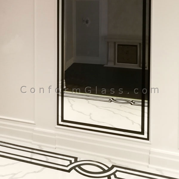 Custom Border Mirror