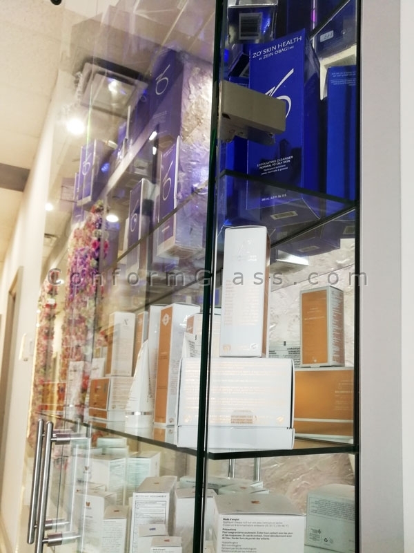 Glass Display Closeup