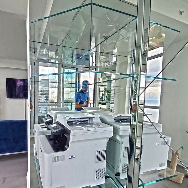 Floating Glass Shelves