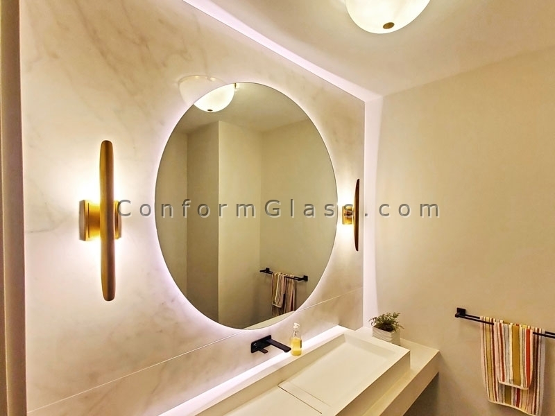Circle LED Mirror