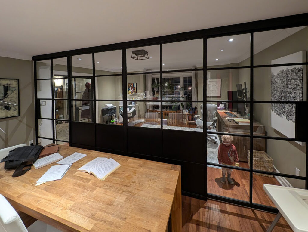 Welded Steel Sliding Door