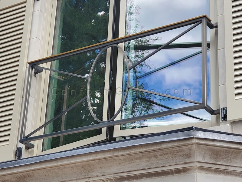 Stainless Steel Julietta Balcony Railings