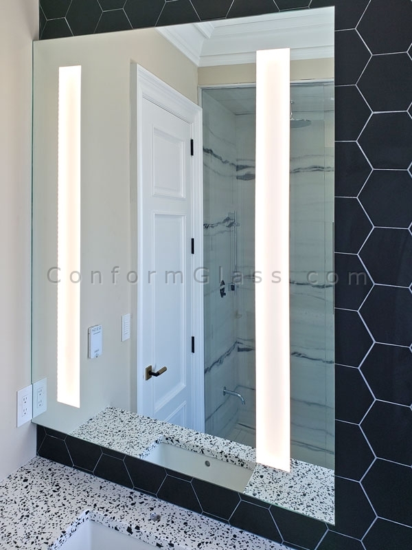 Custom Mirror Toronto with LED Strips