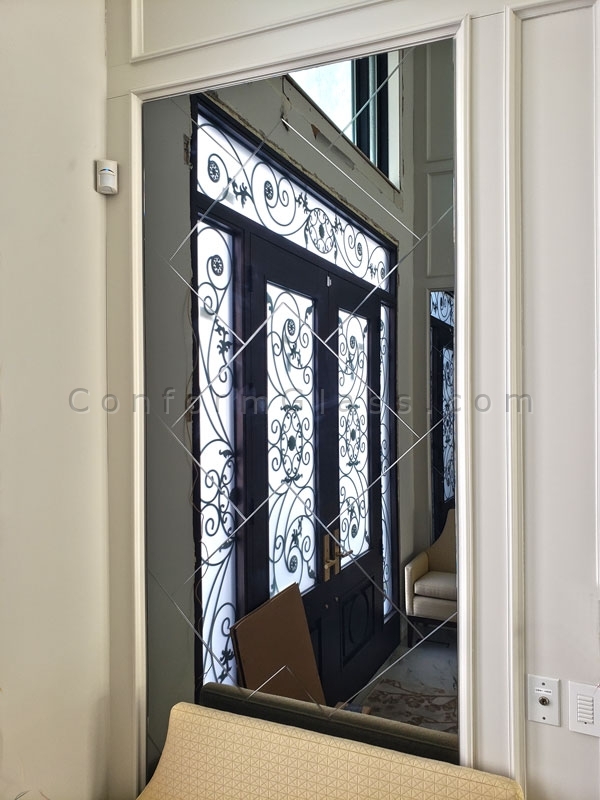 V-groove mirror