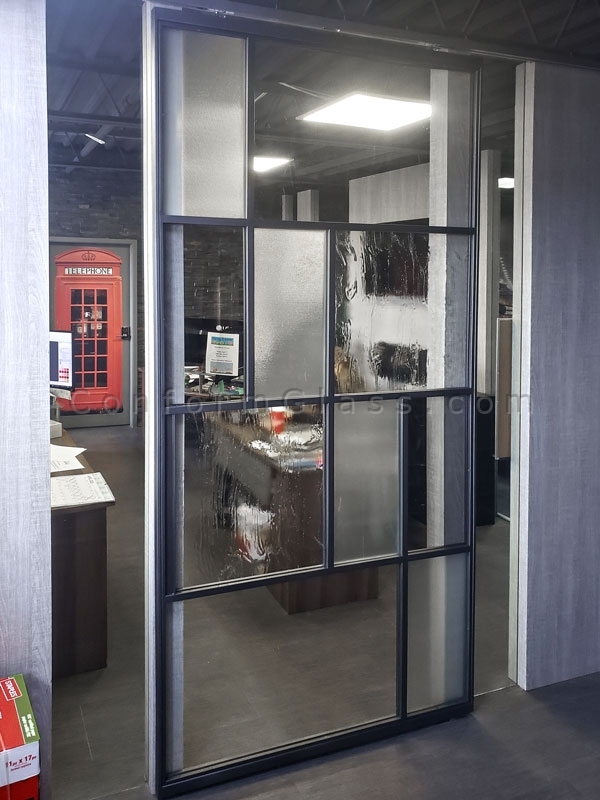 Steel and Glass Sliding Door