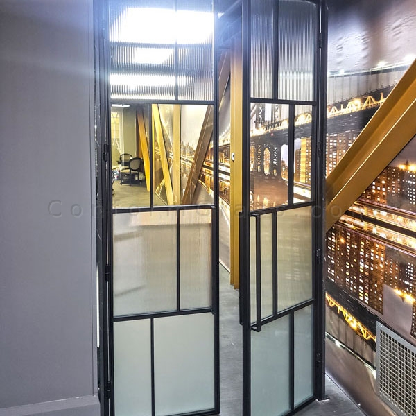 Welded Steel & Glass Doors