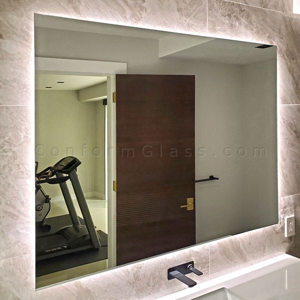 Rectangular LED Mirrors