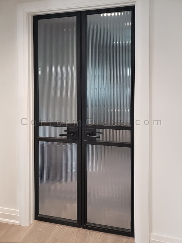 Welded Steel Door Interior French Door
