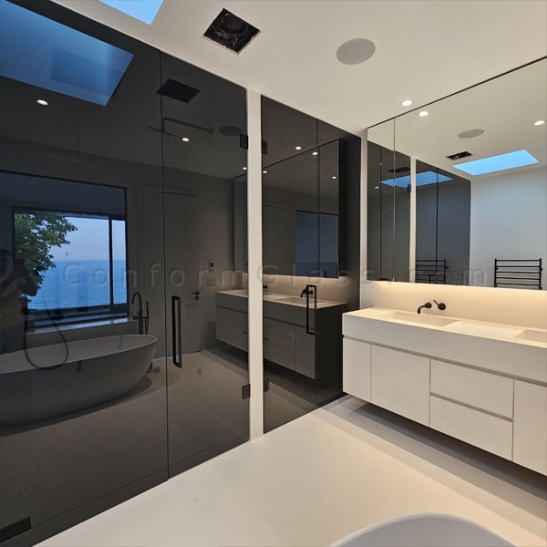 Black Shower Doors