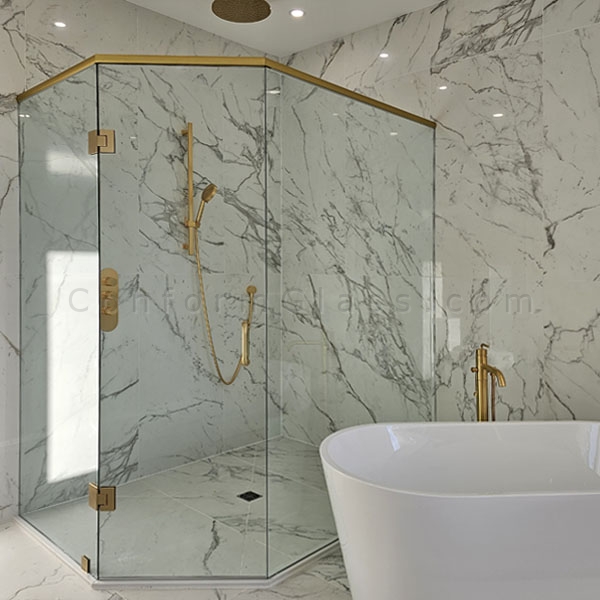 Glass Corner Shower