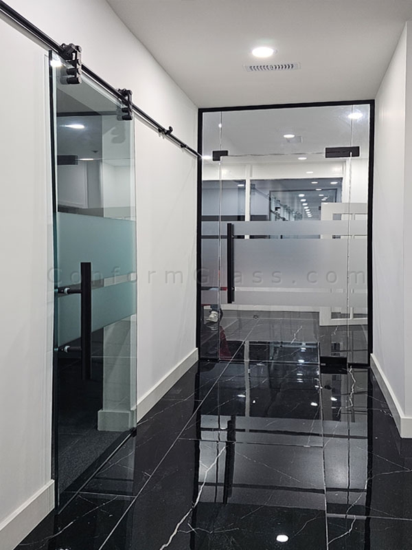 Laguna Frameless Sliding Glass Doors
