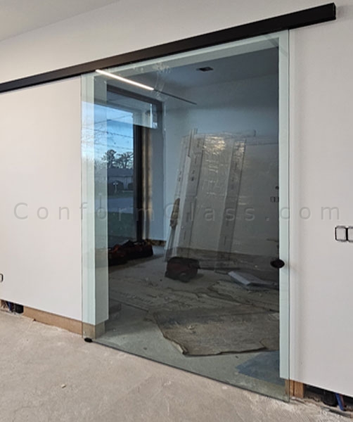 Wall Mounted Frameless Doors